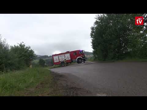 Kasina Wielka. Zderzenie dwóch samochodów osobowych na drodze gminnej