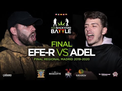 EFE-R vs ADEL. FINAL. Final Regional Madrid 2020. 420 Backyard Battle