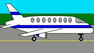 Eğitici çizgi film - Boyama kitabı - Helikopter ve uçak