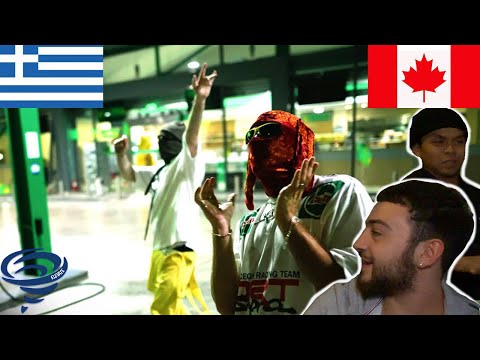 CANADIANS REACT TO GREEK RAP - Hawk, Tsaki - Gina (Official Music Video)