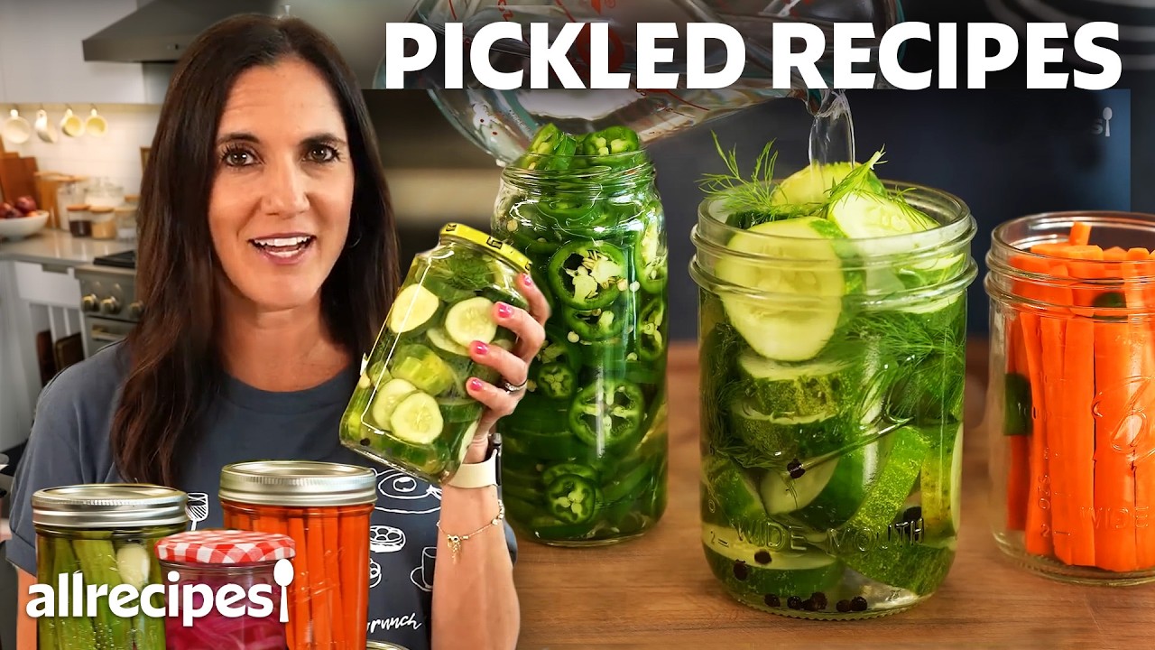 10 Quick and Easy Pickled Recipes | Pickling Vegetables and More!