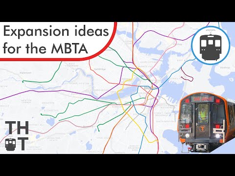 Improving the MBTA | Boston Fantasy Transit Map