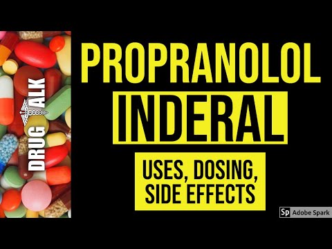 Propranolol 40mg Inderal Tablet