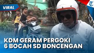 Dedi Mulyadi Geram Pergoki 6 Bocah SD Boncengan Motor, Ancam Tak Naik Kelas