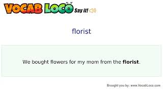 Video thumbnail for florist