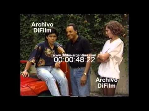 Italy: Diego Maradona and Ferrari 1990