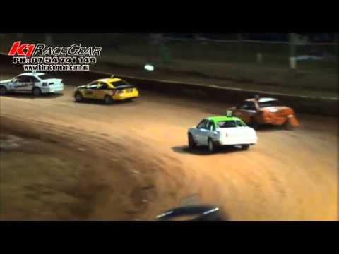 Production Sedans - Heat 6 - QLD Title - Gympie Speedway - 21.04.12