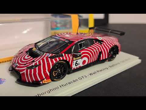 Spark 2019 Wall Racing #6 Huracan GT3 in 1/43 scale.