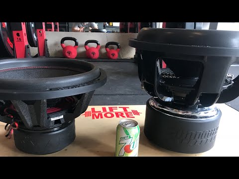 Massive audio MA summo XL 154 subwoofers unboxing review and ZV5 comparison