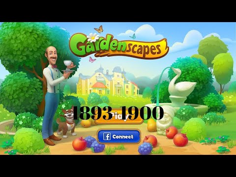 Gardenscapes. Levels 1893-1900