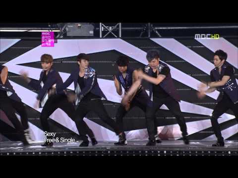 [1080p HD] Super Junior "Sexy, Free & Single" at SM Town in Seoul 121001