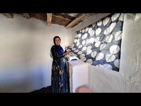 The curtains that gave Narges' house a new color