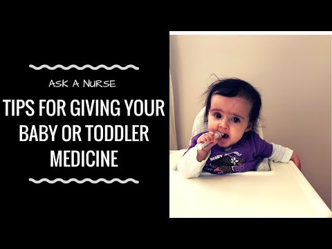 HOW TO GIVE BABIES AND TODDLERS MEDICINE Video