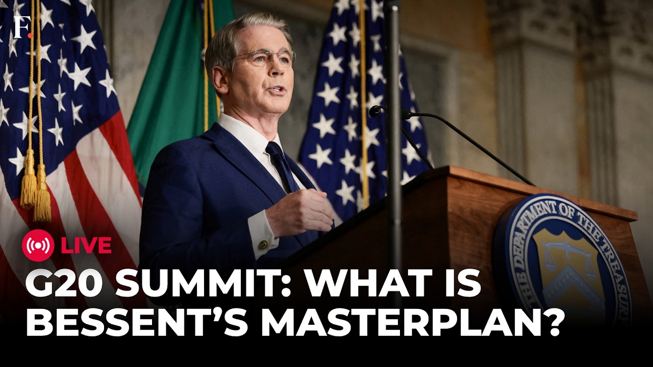 LIVE: US Treasury Secretary Scott Bessent Hosts Finance Ministers From the G20 in Asheville