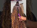 KNOTLESS GODDESS BRAIDS USING HUMAN HAIR by @QueenssLoungeQL  #bohoboxbraids  #youtubeshorts #fyp