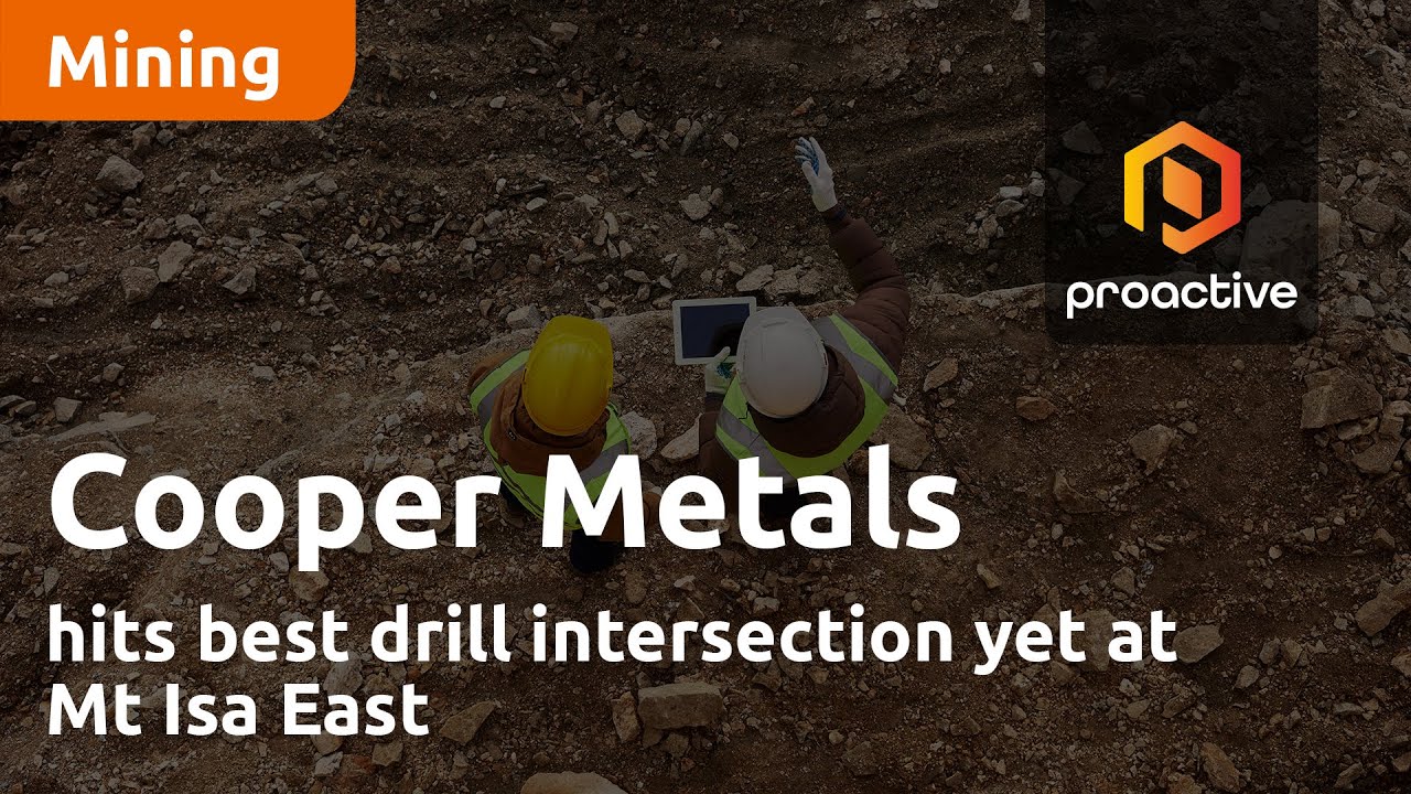 Cooper Metals hits best drill intersection yet at Mt Isa East
