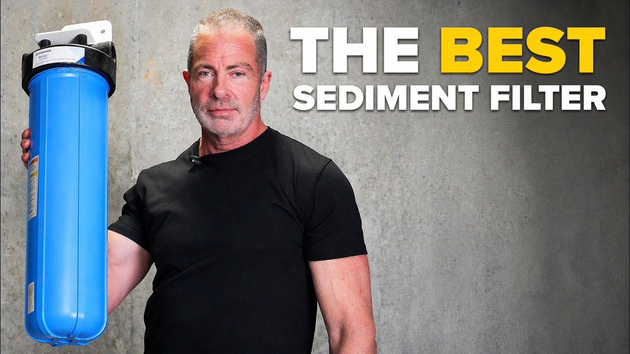 Watch: Best Sediment Filter for Well Water (Big Blue, Rusco & Backwashing Compared)