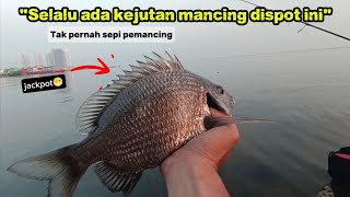 Download lagu SPOT ISTIMEWA‼️SELALU ADA KEJUTAN MANCING DISPOT INI || Mancing dam merah muara baru mp3