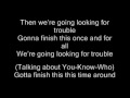 Looking for trouble by The Remus Lupins with lyrics ...