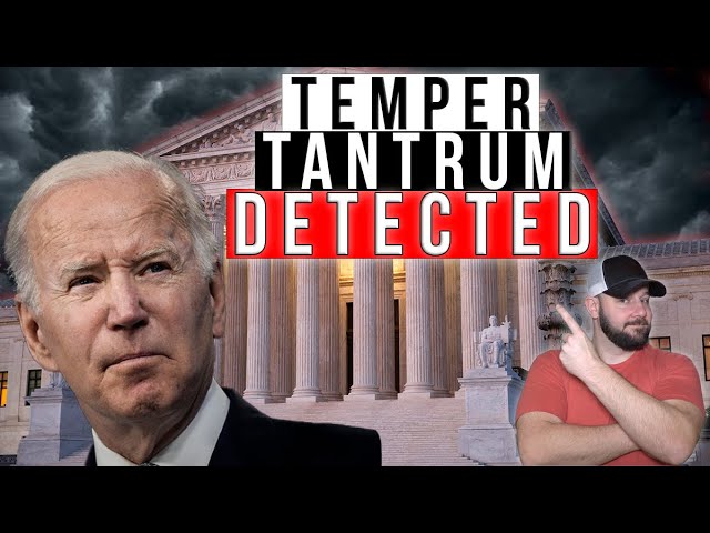 Biden throws a temper tantrum... GOP attendance at NRA is suddenly an offensive surprise?...
