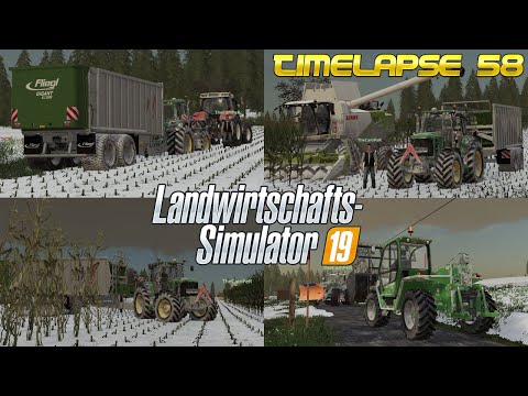 MAISERNTE EXTREM mit The CamPeR - festgefahren! 🌽😱🚜💨| [LS19] - Timelapse #58 Geiselsberg Seasons