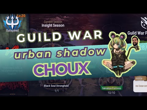 Urban Shadow Choux in Guild War!! Bruiser defenses are no more! [Epic Seven]