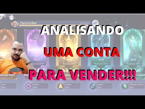 MOSTRANDO CONTA PARA VENDER  SAINT SEIYA AWAKENING