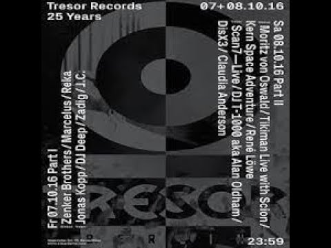 DisX3 (ALEXANDER KOWALSKI). TRESOR. 8/10/2016. 25 YEARS TRESOR RECORDS. ONLYTEKNO COLLECTION 782