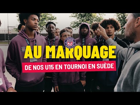 Au Marquage de nos U15 en Suède 🇸🇪 pour disputer le Tournoi de Malmö