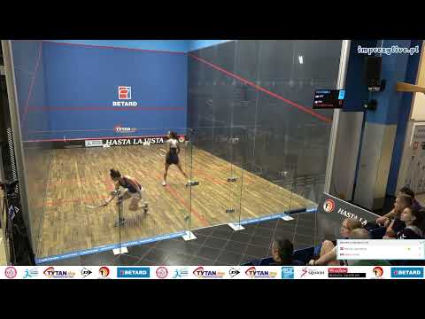 Jacqueline Peychär 🇦🇹 - 🇫🇷 Enora Villard   - ESF European Individual Closed Squash Championship 2023