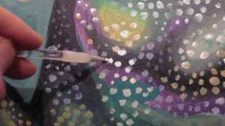 Lady Gaga - Bad Romance - Nick San Pedro Painting and Meeting Gaga