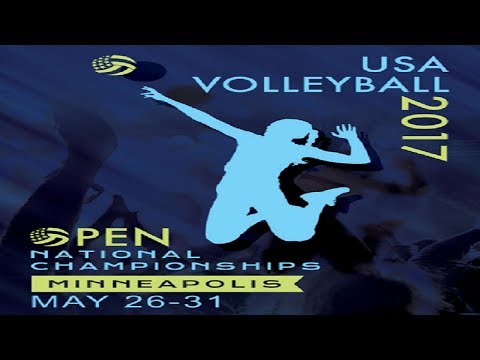 Super Flow Flex vs RVC Bamboo - Round 2 / Game 1 / 2017 Nationals Volleyball