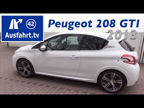 2013 Peugeot 208 GTI / Probefahrt / Erfahrungen / Test / Review