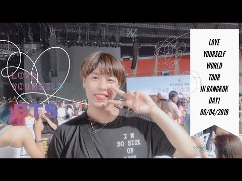 BTS WORLD TOUR 'LOVE YOURSELF' in BANGKOK | DAY1 06/04/2019 #LOVEYOURSELFWORLDTOUR