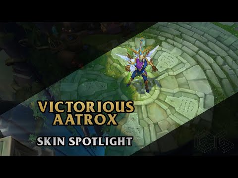 ► Victorious Aatrox ◀ League of Legends ▂ Skin Spotlight