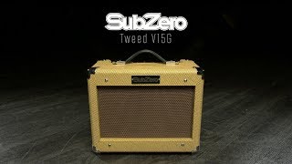 Video thumbnail for SubZero Tweed V15G Guitar Amp | Gear4music demo by Gear4music Guitars