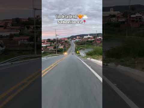 Sol bonito aqui na cidade de Saboeiro-Ce 🧡⛅️📍