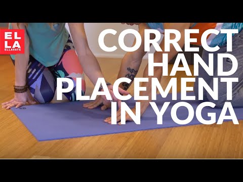 Yoga Tutorial | Hand placement in Yoga
