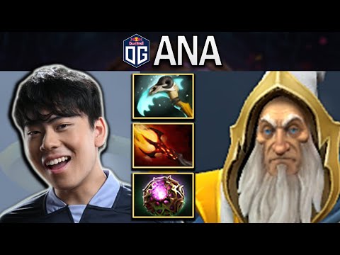 OG.ANA SMURF KEEPER OF THE LIGHT WITH DAGON - DOTA 2 7.31 GAMEPLAY