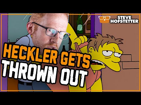 Heckler Gets Thrown Out  - Steve Hofstetter