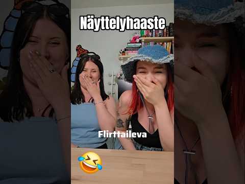 Meistä tuli näyttelijöitä 😂 w/ @sessu-nen