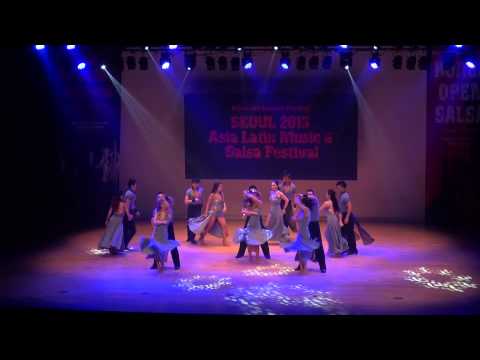 2013Asia Latin Music & Salsa Festival Korea open salsa championships Gracias L (안무 끌루이 유달라)