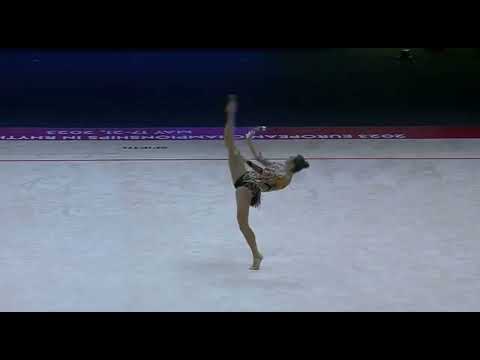 Annaliese Dragan ROU Clubs AA FINAL EUROPEAN CHAMPIONSHIPS 2023