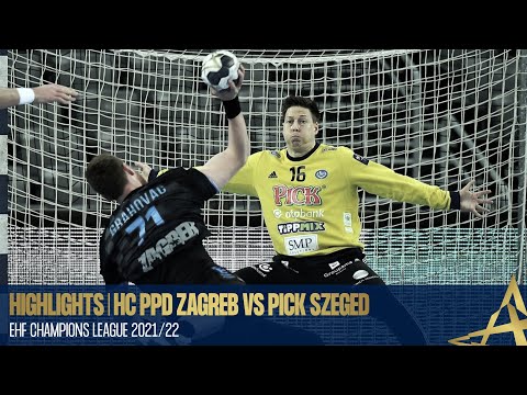 HIGHLIGHTS | HC PPD Zagreb vs Pick Szeged | Round 11 | EHF Champions League 2021/22