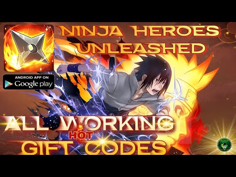 Ninja Heroes Unleashed - All Working Gift Codes 🎁 Collect Ninja Assemble your Ninja team - android
