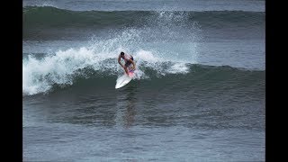 preview picture of video 'Surfing alone at Emilys'