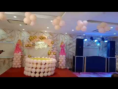 Pink Princess theme Birthday Decoration ideas | Princess Birthday Party Planner | Delhi | Gurgaon