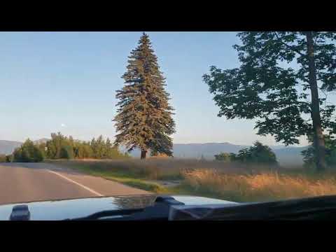 Driving through Jefferson, New Hampshire