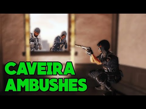 Absolutely Crazy Caveira Ambushes  - Rainbow Six Siege