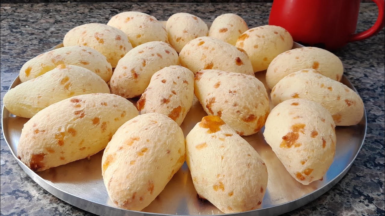 BISCOITO  DE POLVILHO ASSADO COM  MANDIOCA ( CHIMANGO DE MANDIOCA  ) FÁCIL